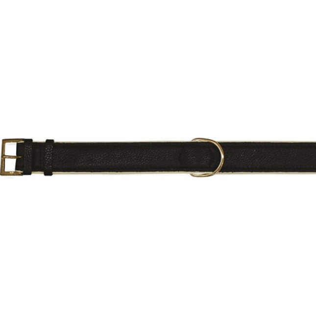 Croci Leather περιλαίμιο σκύλου dollar black 2,5x50cm.