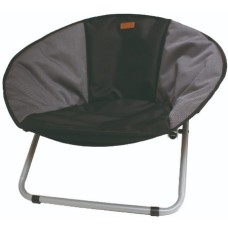 Croci Μαύρη ξαπλώστρα 68x68x42cm Croci Μαύρη ξαπλώστρα 68x68x42cm