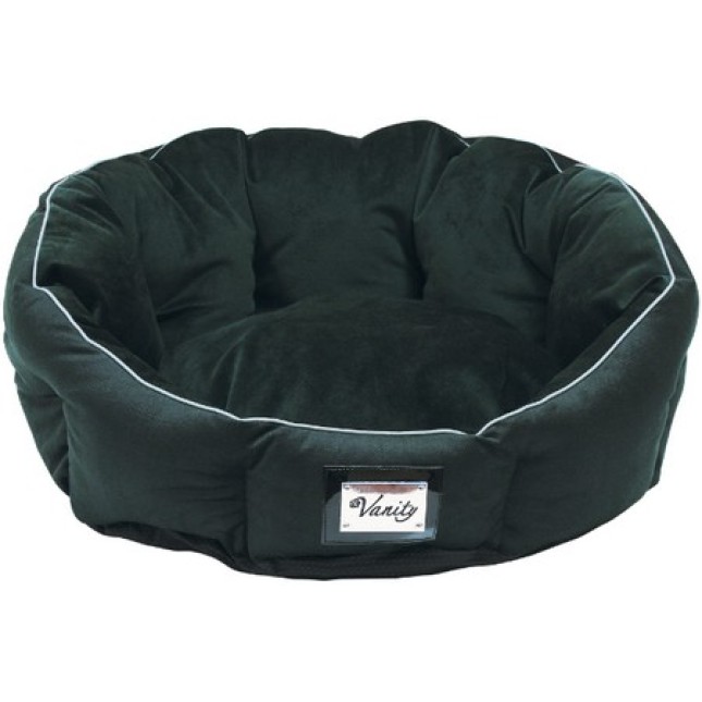 Croci Σρτογγυλό κρεβάτι vanity velvet smooth πράσινο O50cm Croci Σρτογγυλό κρεβάτι vanity velvet smooth πράσινο O50cm