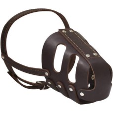 Croci Leather φίμωτρο muzzle brown large Croci Leather φίμωτρο muzzle brown large