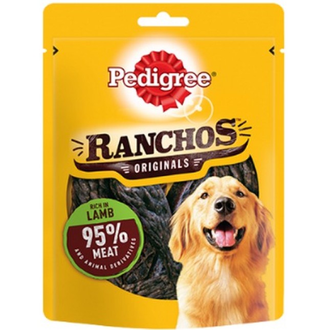 Pedigree λιχουδιά Ranchos αρνάκι 70gr