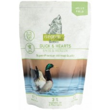 Isegrim pouch πάπια και καρδιά 410gr Isegrim pouch πάπια και καρδιά 410gr