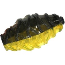 Croci Tpr παιχνίδι σκύλου rugby ball mute&loud black 13cm Croci Tpr παιχνίδι σκύλου rugby ball mute&loud black 13cm