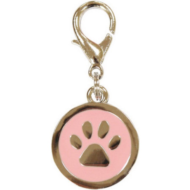 Croci Dog tag ταυτότητα σκύλου pink paw Croci Dog tag ταυτότητα σκύλου pink paw