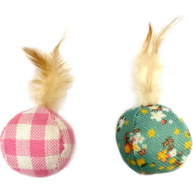 Croci Refill παιχνίδι γάτας ball with catnip 7 cm Croci Refill παιχνίδι γάτας ball with catnip 7 cm