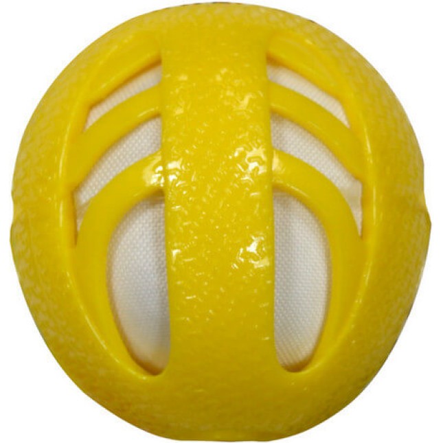Croci Tpr toy ball παιχνίδι σκύλου catcher yellow 10cm