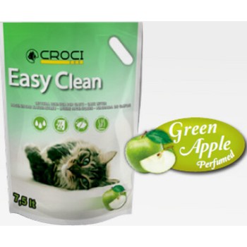 Croci Cat litter άμμος γάτας clean green apple 7,5 lt Croci Cat litter άμμος γάτας clean green apple 7,5 lt