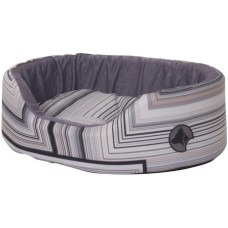 Croci κρεβάτι black stripes 58x40x15cm Croci κρεβάτι black stripes 58x40x15cm