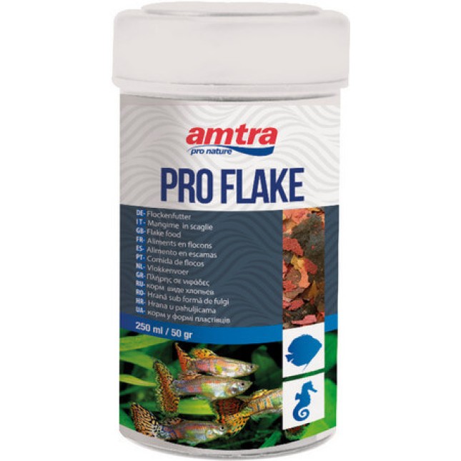 Croci Amtra pro flake τροφή ψαριών νυφάδες 250 ml Croci Amtra pro flake τροφή ψαριών νυφάδες 250 ml