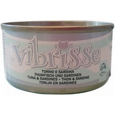 Croci Vibrisse κονσέρβα γάτας τόνος και σαρδέλα 70g Croci Vibrisse κονσέρβα γάτας τόνος και σαρδέλα 70g