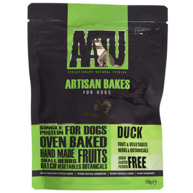 AATU dog artisan bakes πάπια 150gr