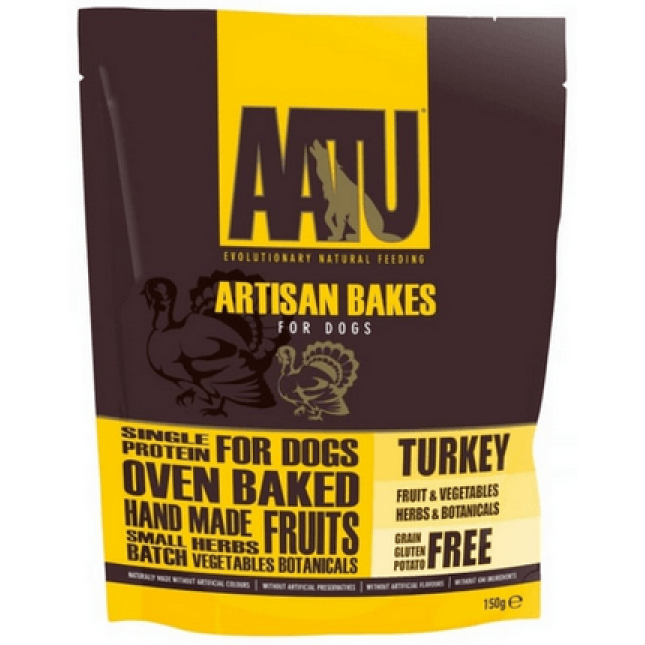 AATU dog artisan bakes γαλοπούλα 150gr