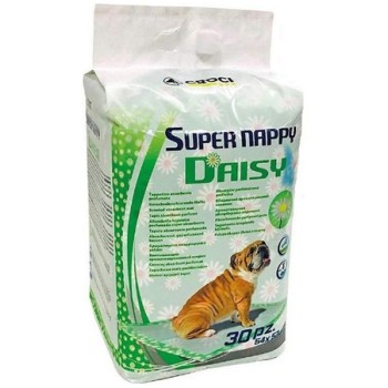 Croci πάνες σκύλου super nappy daisy 57x54cm 30τμχ Croci πάνες σκύλου super nappy daisy 57x54cm 30τμχ