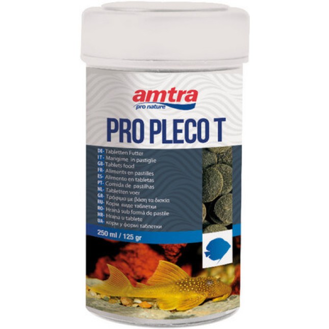 Croci Amtra pro τροφή ψαριών pleco tabs 250ml Croci Amtra pro τροφή ψαριών pleco tabs 250ml