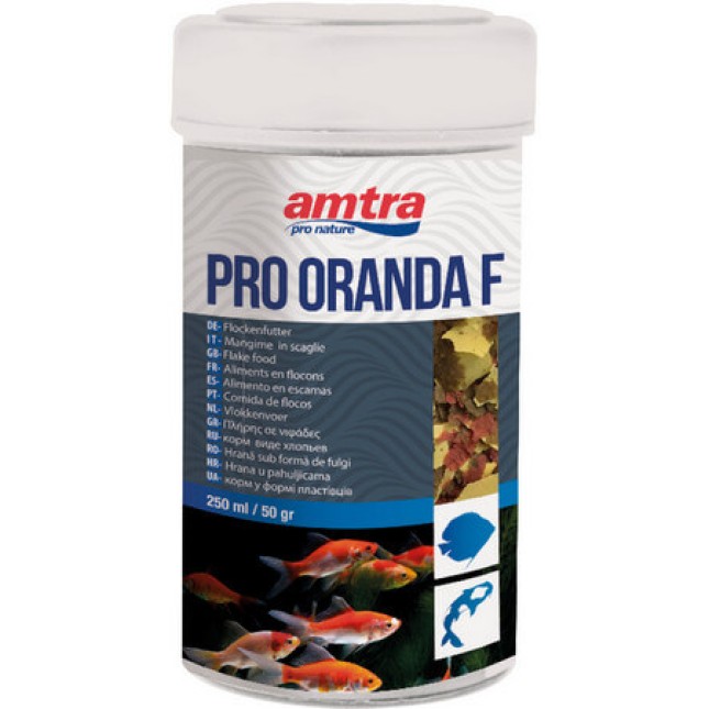 Amtra τροφή ψαριών pro oranda flake 250 ml Amtra τροφή ψαριών pro oranda flake 250 ml
