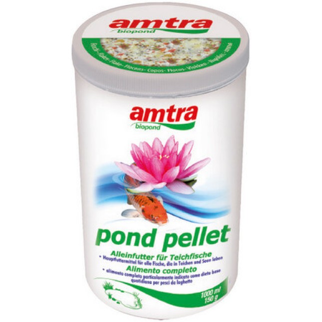 Croci Amtra pond τροφή ψαριών pellet 1000 ml. Croci Amtra pond τροφή ψαριών pellet 1000 ml.