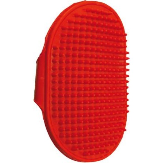 Croci Oval rubber brush βούρτσα λαστιχένια 19,5x12cm.