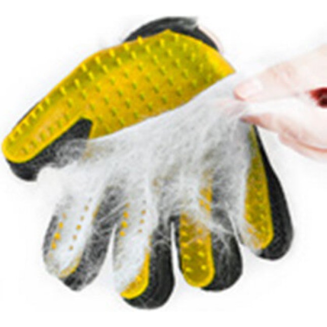 Croci Pet glove in tpr 5 fingers γάντι μασάζ groomy Croci Pet glove in tpr 5 fingers γάντι μασάζ groomy