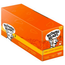Meowing Heads υγρή τροφή γάτας, κοτόπουλο 100gr Meowing Heads υγρή τροφή γάτας, κοτόπουλο 100gr