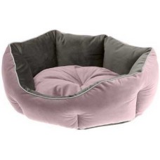 Ferplast queen 60 καναπές κρεβάτι μωβ-γκρι 60x46x20cm Ferplast queen 60 καναπές κρεβάτι μωβ-γκρι 60x46x20cm