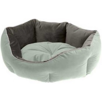 Ferplast queen 60 καναπές κρεβάτι πράσινο-γκρι 60x46x20cm Ferplast queen 60 καναπές κρεβάτι πράσινο-γκρι 60x46x20cm