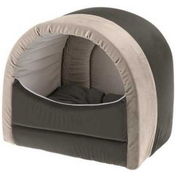Ferplast Majesty 20 κρεβατάκι σπιτάκι γκρι-μπεζ 20x32x29εκ Ferplast Majesty 20 κρεβατάκι σπιτάκι γκρι-μπεζ 20x32x29εκ