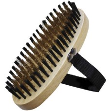 Croci Wood brush βούρτσα περιποίησης w/brass hair Croci Wood brush βούρτσα περιποίησης w/brass hair