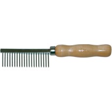 Croci Wooden handle χτένα μεγάλα δόντια Croci Wooden handle χτένα μεγάλα δόντια