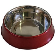 Croci μπολ gourmet από χάλυβα κόκκινο 2,84l/29cm Croci μπολ gourmet από χάλυβα κόκκινο 2,84l/29cm
