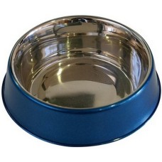 Croci μπολ gourmet από χάλυβα μπλε 2,84l/29cm Croci μπολ gourmet από χάλυβα μπλε 2,84l/29cm