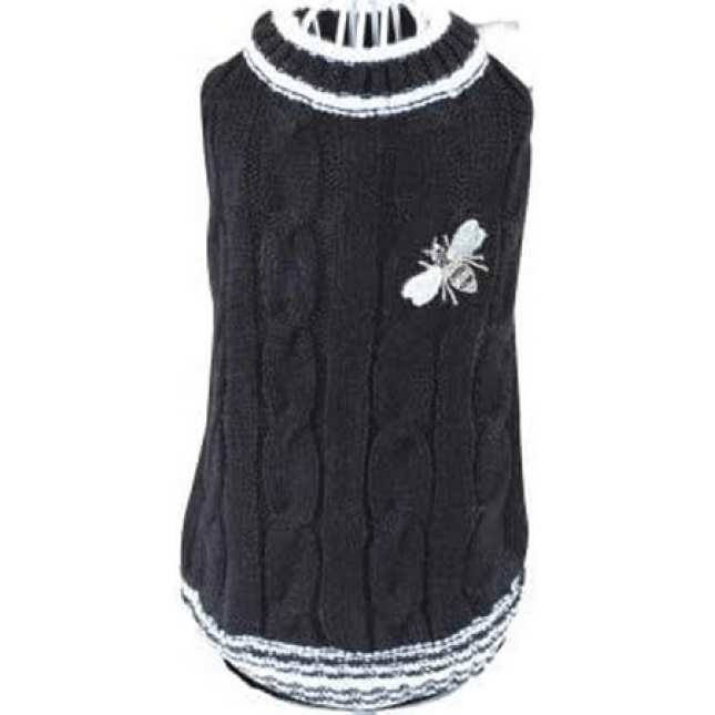 Croci μαύρο πουλόβερ bee 55cm Croci μαύρο πουλόβερ bee 55cm