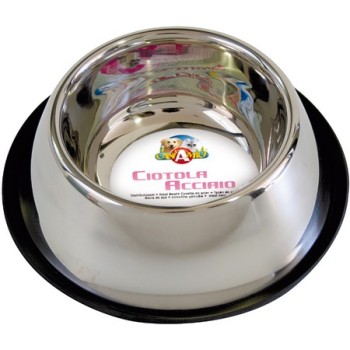 Croci αντιολισθητικό μπολ από χάλυβα mac για cocker 0,9l/24cm Croci αντιολισθητικό μπολ από χάλυβα mac για cocker 0,9l/24cm