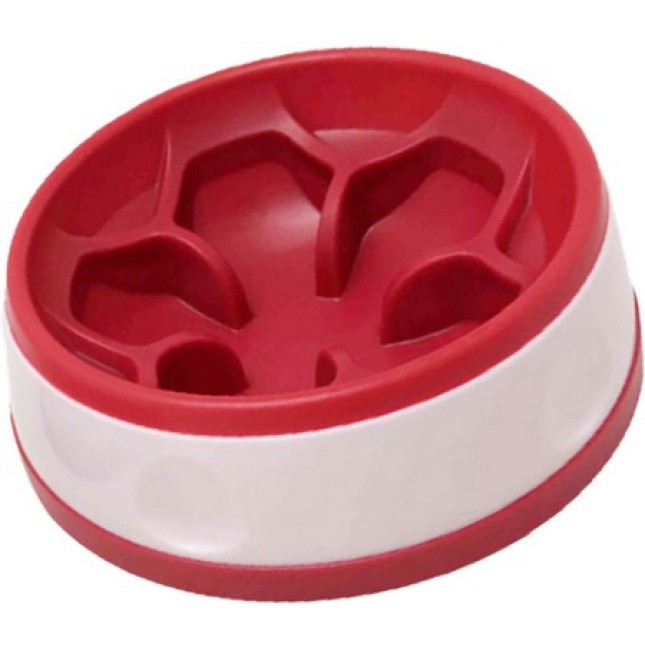 Croci μπολ για λαίμαργα σκυλιά cherry 500ml/18cm Croci μπολ για λαίμαργα σκυλιά cherry 500ml/18cm