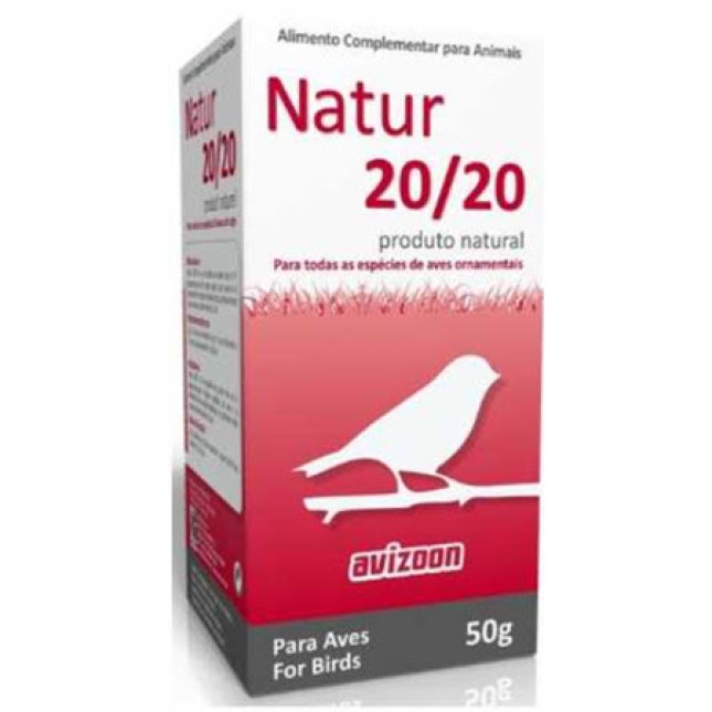 Avizoon Natur 20/20 50gr κατά της σαλμονέλας και του E-coli Avizoon Natur 20/20 50gr κατά της σαλμονέλας και του E-coli