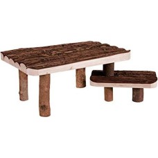 Croci Wood table set για τρωκτικά Croci Wood table set για τρωκτικά