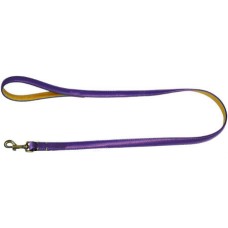 Croci Leather leash δερμάτινος οδηγός σκύλου Purple 2x120 cm.