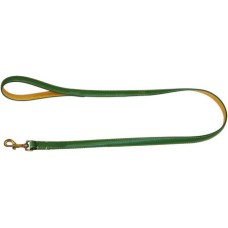 Croci Leather leash δερμάτινος οδηγός σκύλου Green 2x120 cm.