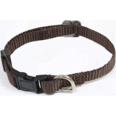 Croci Adjustable nylon περιλαίμιο σκύλου brown 19mm Croci Adjustable nylon περιλαίμιο σκύλου brown 19mm