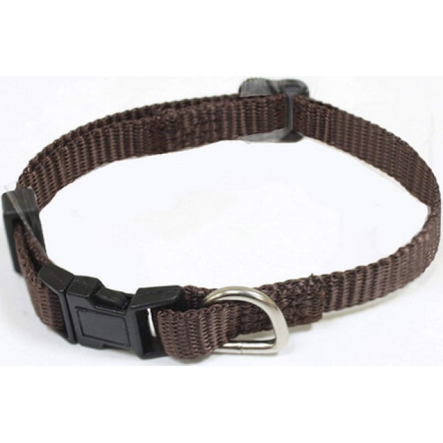 Croci Adjustable nylon περιλαίμιο σκύλου brown 25mm Croci Adjustable nylon περιλαίμιο σκύλου brown 25mm