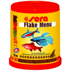 Sera granulat menu 150ml,ποικιλία τροφών σε κόκκους για όλα τα ψάρια