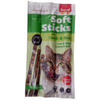 Sanal sticks αρνί & ρύζι 3τμχ