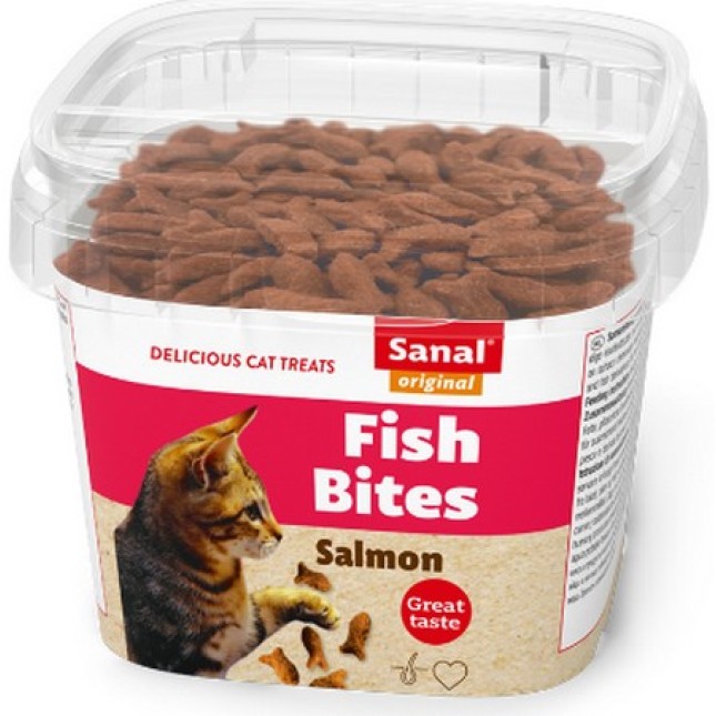 Sanal λιχουδιές για γάτες με ψάρι 75gr Sanal λιχουδιές για γάτες με ψάρι 75gr