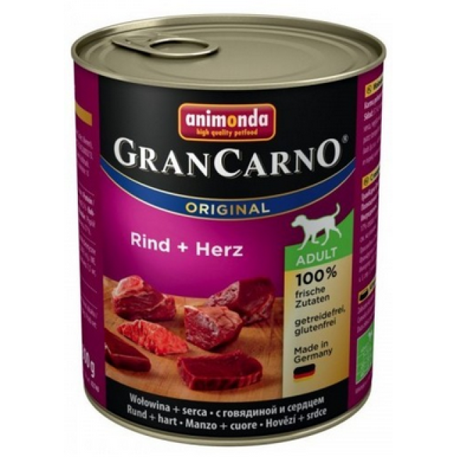 Animonda G.C.Adult με καρδιά και βοδινό 800gr Animonda G.C.Adult με καρδιά και βοδινό 800gr