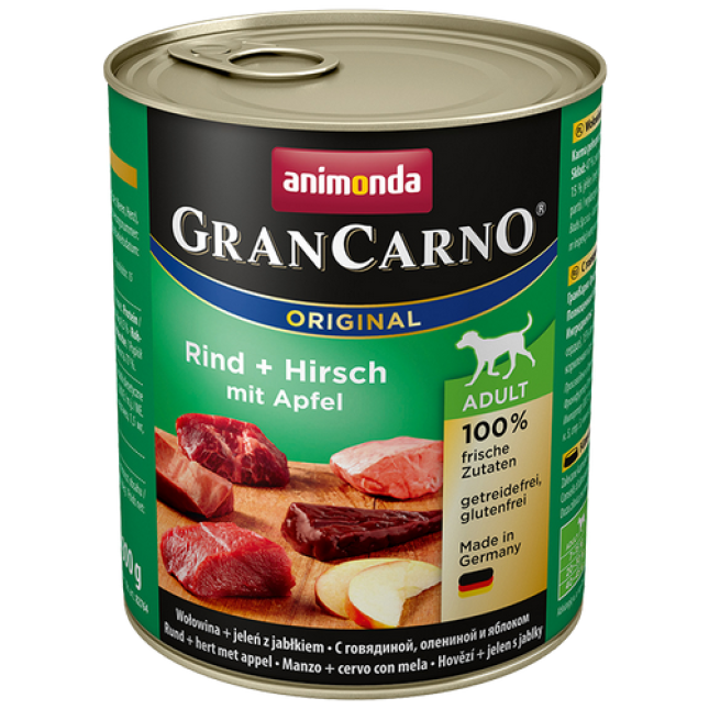 Animonda G.C.Adult με ελάφι & μήλο 800gr Animonda G.C.Adult με ελάφι & μήλο 800gr