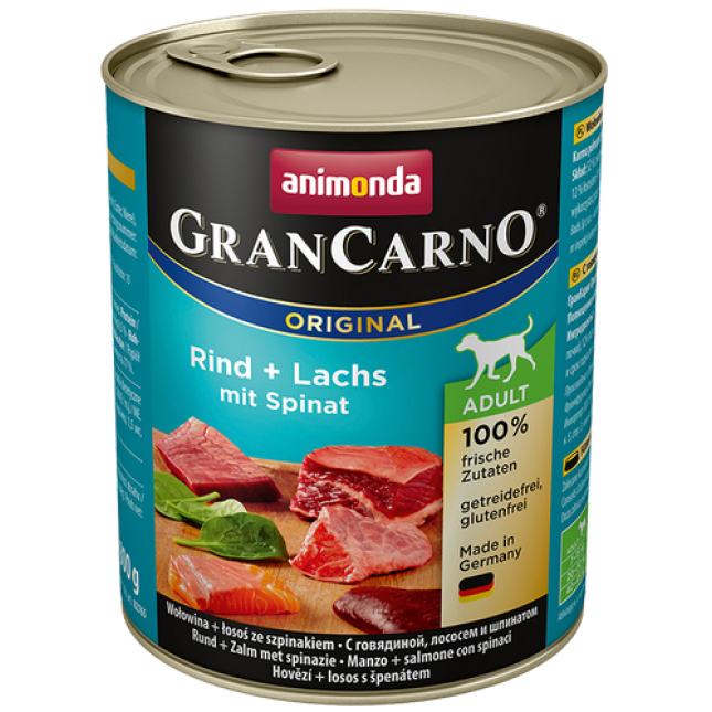 Animonda G.C.Adult με ψάρι & σπανάκι 800gr Animonda G.C.Adult με ψάρι & σπανάκι 800gr
