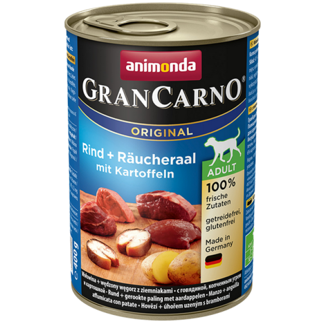 Animonda G.C.Adult με καπνιστό χέλι & πατάτες 400gr