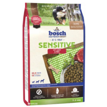 Bosch Sensitive αρνί με ρύζι 3Kg