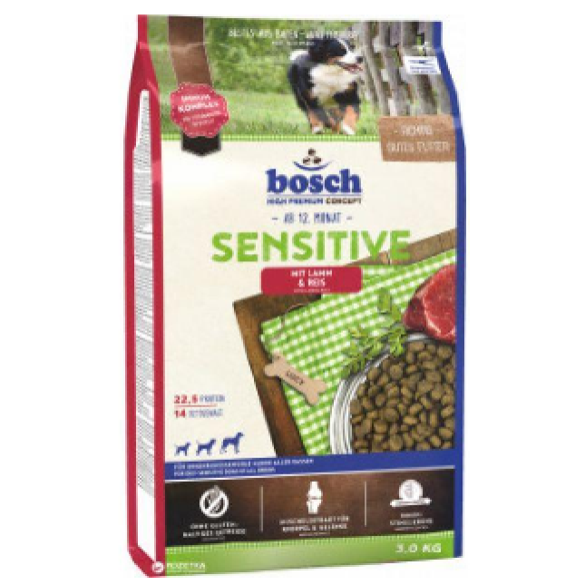 Bosch Sensitive αρνί με ρύζι 3Kg Bosch Sensitive αρνί με ρύζι 3Kg
