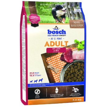 Bosch Adult - αρνί με ρύζι 3Kg