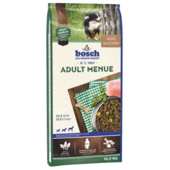 Bosch Adult Menue με πουλερικά 15Kg Bosch Adult Menue με πουλερικά 15Kg